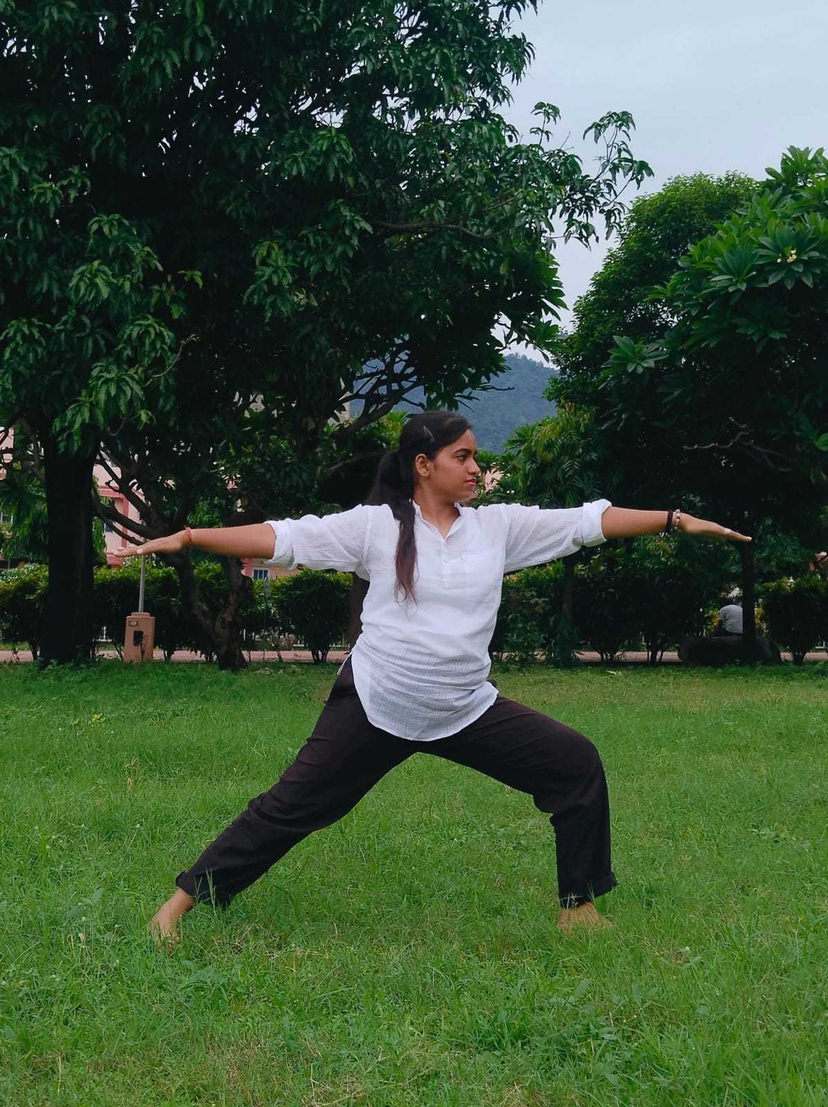 Sujata Teaching Yoga